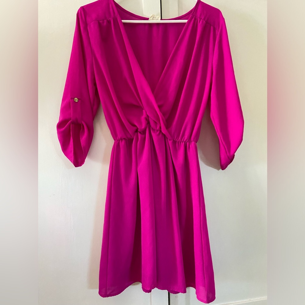 Tovia pink  dress no size tag